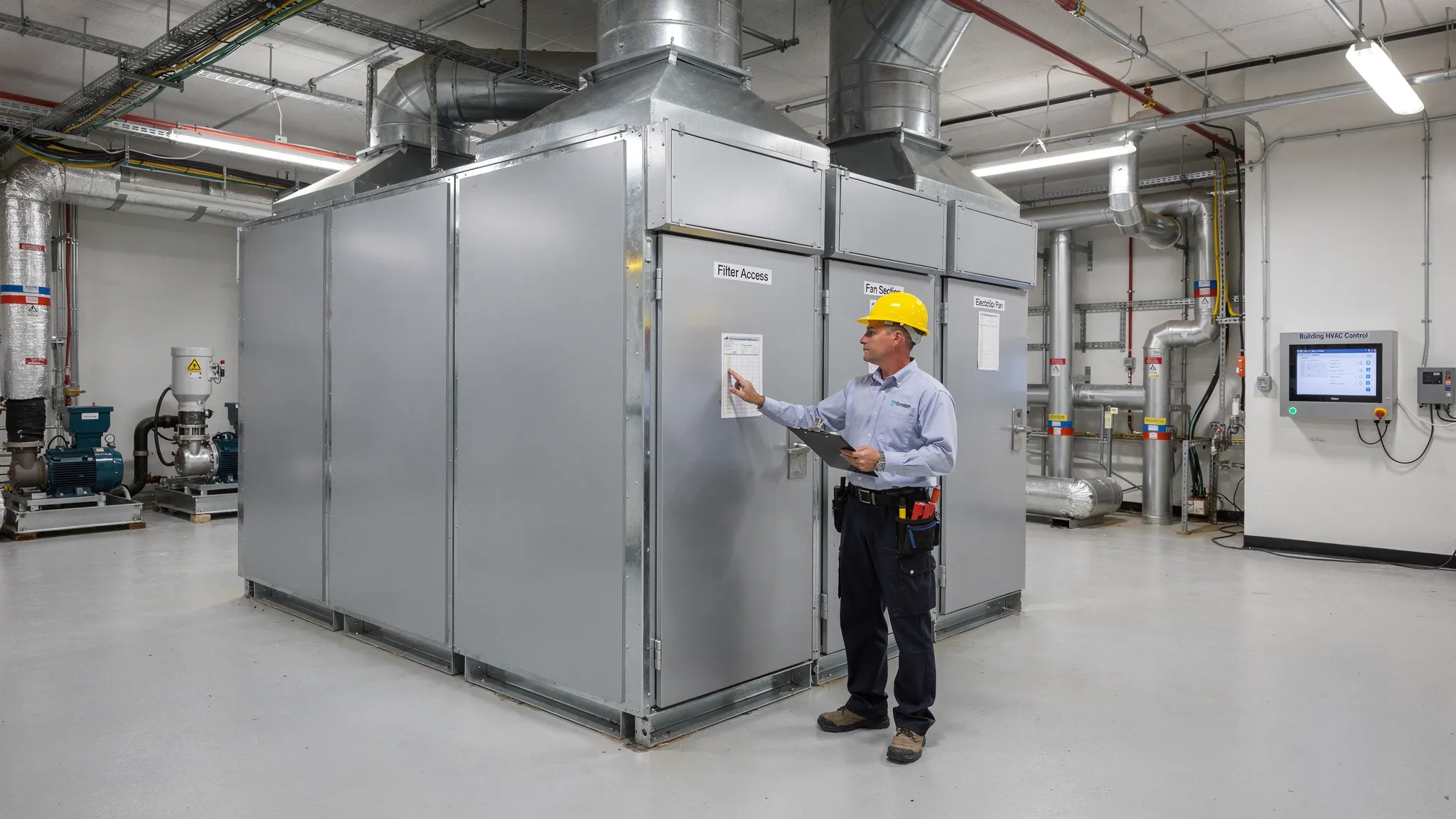 AHU AC Unit: Solutions Large Buildings Use for Indoor Cooling - Main Image