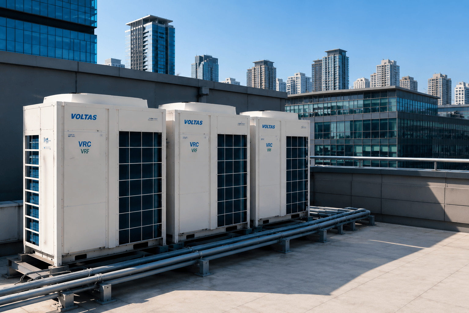 How Voltas VRF System Reduces Commercial Power Bills