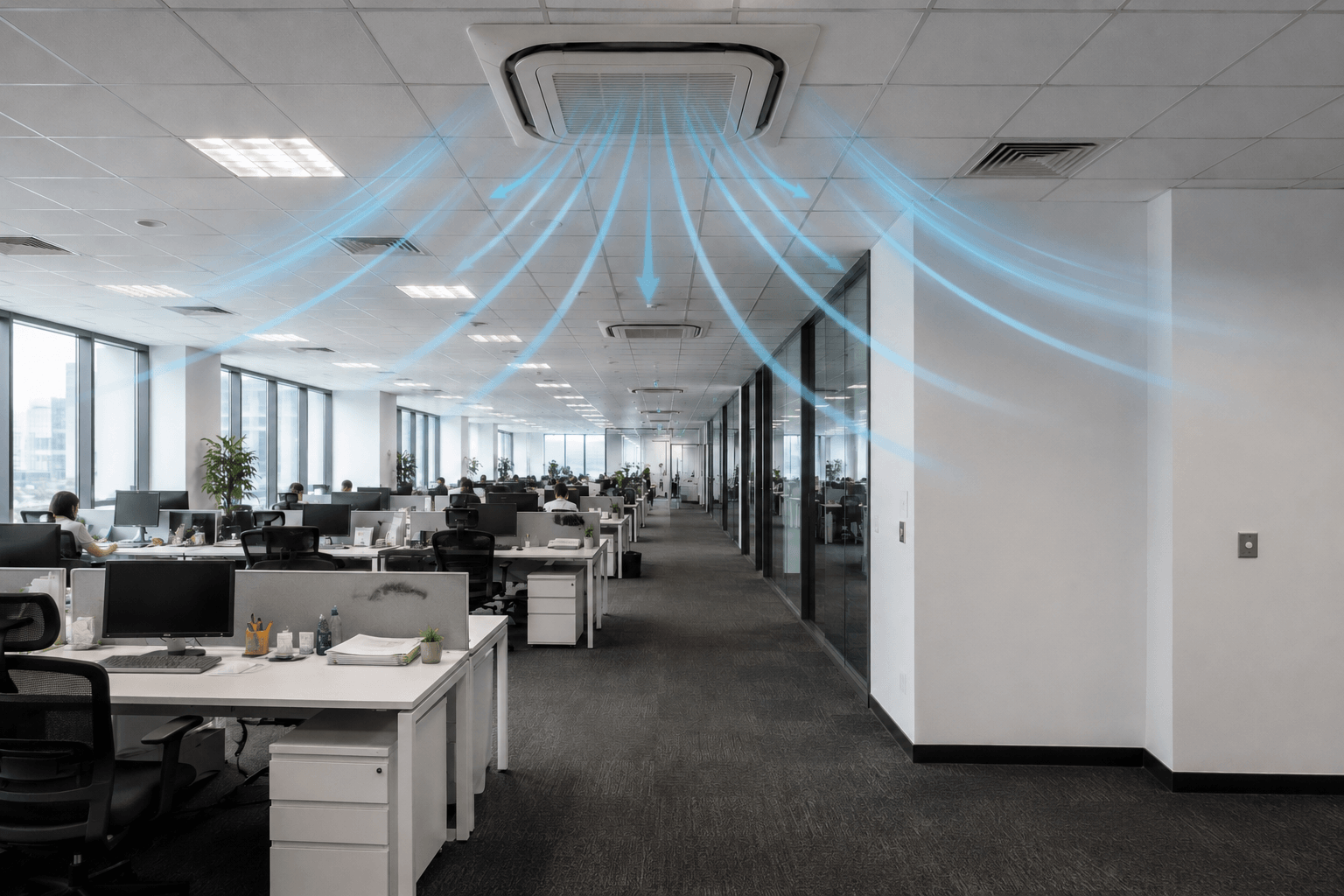 O General VRF System for Large Office Buildings